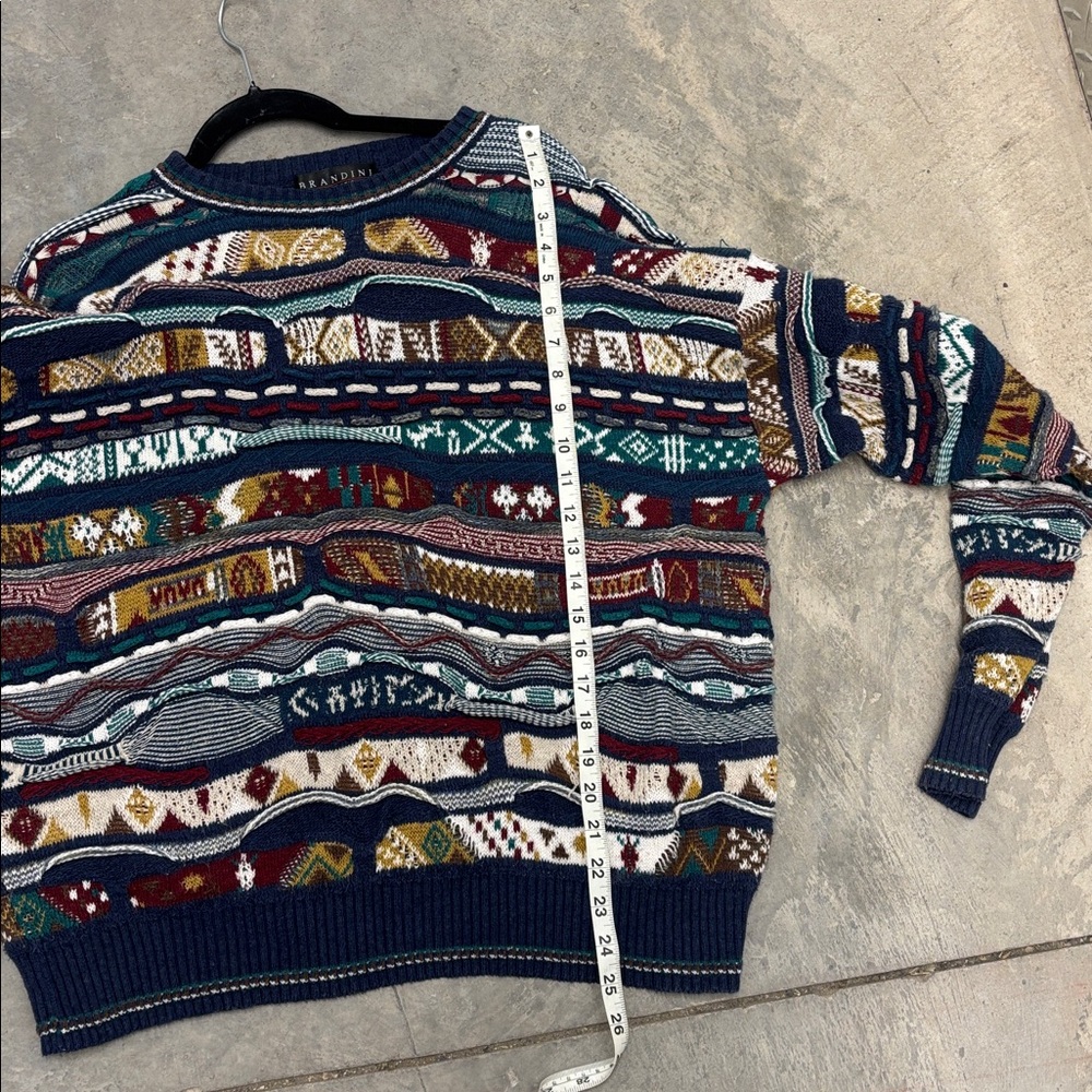 Vintage Free People Brandini C00gi Style Crew Neck Sweater - Picture 6 of 7
